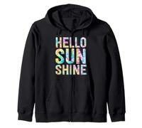 Tie Dye Vintage Hello Summer Tie Die Sunny Camp Life Sweat à Capuche