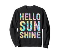 Tie Dye Vintage Hello Summer Tie Die Sunny Camp Life Sweatshirt