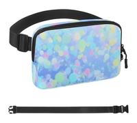 Tie Dyeing Art-215 Sac banane pour homme et femme, sac banane avec sangle réglable, sac banane tendance pour voyage, plein air, course à pied, randonnée, multicolore, 4 x 23 x 15 cm, multicolore,