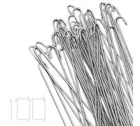 Tie Metal - 100pcs Liens de crochet de clôture de chaîne, 100pcs Liens de clôture en maille | Cravates de crochet en fil de quantité appropriée, sangle polyvalente en