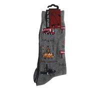 Tie Studio History of British Trains Chaussettes fantaisie unisexe pour adulte Taille 39-45, multicolore, 6-11