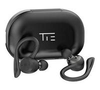 TIE Écouteurs sans fil avec Powerbank Bluetooth 5.0 – Plein air & sport, iOS/Android, 10 h – Noir