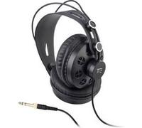 TIE Casque de studio semi-ouvert circum-aural (3 m, fiche jack 3,5 mm, adaptateur 6,3 mm)