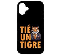 Tié Un Tigre Expression Marseillais Cadeau Marseille Humour Coque pour iPhone 16 Plus