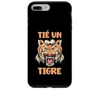 Tié Un Tigre Expression Marseillais Cadeau Marseille Humour Coque pour iPhone 7 Plus/8 Plus