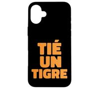 Tié Un Tigre Expression Marseillais Drôle Cadeau Marseille Coque pour iPhone 16 Plus
