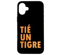 Tié Un Tigre Expression Marseillais Drôle Cadeau Marseille Coque pour iPhone 16 Plus