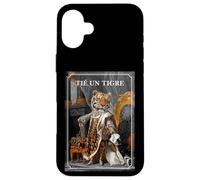 Tié Un Tigre Expression Marseillais Drôle Cadeau Marseille Coque pour iPhone 16 Plus