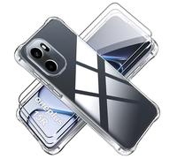 Tieeyivv Coque pour Oneplus 15R 5G Cover + Verre Trempé Protection écran Film Transparent Soft TPU Housse Etui Antichoc Housse avec Protège-écran Case