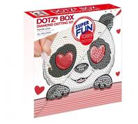 Tieflanddotzies peinture diamant 15 x 15 cm panda