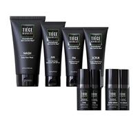 Tiege Hanley Routine De Soins Anti-Âge De 90 Jours Pour Hommes Comprenant Un Nettoyant Pour Le Visage, Un Gommage, Des Hydratants, Un Masque À L'Argile Et Un Bâton De Rétinol