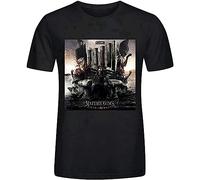 TIEGUAN Maitre Gims Subliminal T Shirts for Men Black Black XL