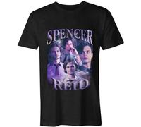 TIEGUAN Spencer-Reid-Shirt-Spencer-Spence-Reid-Criminal-Minds-Show-S-XL-LY18116-V90 Black Blacks