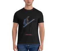 TIEGUAN The-Truman-Show-T-Shirt-Men-t-Shirts-Boys-White-t-Shirts-t-Shirts-Man BlackXL