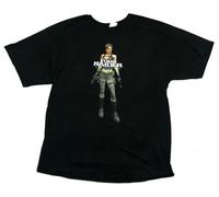 TIEGUAN Tomb-Raider-Underworld-Lara-Croft-Black-T-Shirt-New-Gamer-Merch(1) Black BlackL