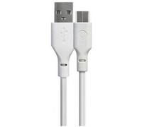 Tiemme Câble Classic USB type A - C M/M 18W 2m (Blanc)