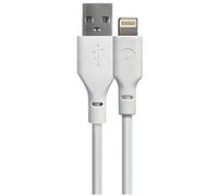 Tiemme Câble Classic USB type A - Lightning M/M 12W 2m (Blanc)