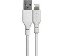Tiemme Câble Classic USB type A - Lightning M/M 12W 2m (Blanc)
