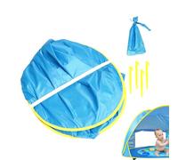 Tienda de Playa 4-5 Personas Tienda Instantánea Automática UPF 50+ Tienda Playa Portátil avec Puerta Cremallera para Playa Parque Pescar Sombra para Tienda de Playa, Refugio Solar para niños peq