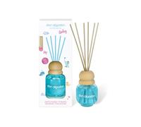 TIENDIFY Don Algodón Mikado Baby Désodorisant avec tiges en rotin Parfum doux et durable jusqu'à 60 jours Parfum naturel pour maison, bébé et petits espaces 60 ml