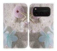 TienJueShi Etoile de mer Support à Rabat Coque Étui Couverture Protecteur Housse Case Portefeuille Cover Cas Cuir Volla Phone Quintus 6.78 inch