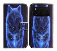 TienJueShi Loup Support à Rabat Coque Étui Couverture Protecteur Housse Case Portefeuille Cover Cas Cuir Volla Phone Quintus 6.78 inch