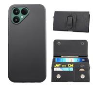 TienJueShi Magnétique Étui Couverture Protecteur TPU Silicone Cuir Housse Case Cover Coque Gel Rubber pour Fairphone 6 Gen.6 6.31 inch