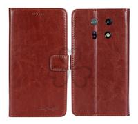 TienJueShi Marron Flip Retro Support à Rabat Cuir TPU Silicone Housse Coque pour Ulefone Armor 22 6.58 inch Étui Cas Couverture Protecteur Case Portefeuille Cover