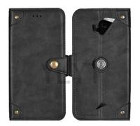 TienJueShi Noir Magnétique Premium Portefeuille Cuir Housse Flip Coque Case Pour Crosscall ACTION-X5 5.45 inch Étui Couverture