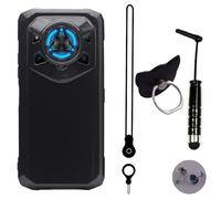 TienJueShi Ring Étui Couverture Protecteur TPU Silicone Housse Case Cover Coque Gel Rubber pour DOOGEE Blade 20 Play 6.6 inch