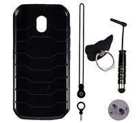 TienJueShi Ring Étui Couverture Protecteur TPU Silicone Housse Case pour Caterpillar Cat S42 H+ 5.5 inch Cover Coque Gel Rubber