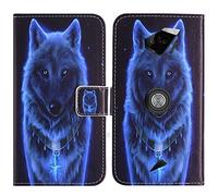 TienJueShi Tour Eiffel Support à Rabat Coque Étui Couverture Protecteur Housse pour Crosscall Action-X5 5.45 inch Case Portefeuille Cover Cas Cuir