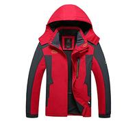 TienNew Men Veste(S-6XL)/Blouson Softshell homme hiver - Doudoune polaire hiver avec capuche pour homme - Vetement, parka Homme