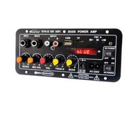 TIEOAXFT Carte amplificateur D10/D10-II avec Bluetooth AUX USB 30-120W for Haut-Parleur 4 ohms, Module d'ampli de Puissance 12V/24V(D10-II)