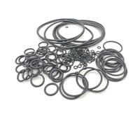 TIEOAXFT Joint torique, Joint NBR, épaisseur CS 1,5 2 mm, OD 4 50, entretoise en Caoutchouc Nitrile (Taille 33(OD 5mm (CS 1mm) 35PCS)