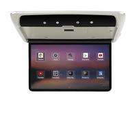 TIEOAXFT Lecteur vidéo multimédia for Voiture, écran de Plafond 1080p, 4+64Go, Montage sur Toit, for SUV, Camping-Car(4-64 IPS Touch Gray)