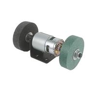 TIEOAXFT Meuleuse à Pierre compacte for la Fabrication de Bijoux en Jade et Les travaux ponçage (Double Arbre)(Doubleshaft)