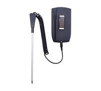 TIEOAXFT Testeur D'humidité du Sol Et Ph-mètre for Plantes en Pot Écran LCD De Jardin, Sondes Acier Inoxydable