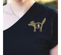 Tier Brosche Pin - Wolf Brosche, Cool Wolf REVERSADEL ARESTÉ ALESTÉ BROOCH | Broche De Vacances Élégante, Clips De Chemise Pour Femmes, Filles, Décorations, Manteaux De Sac À Dos Du Nouvel An