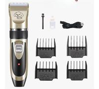 tier herzen Kit tondeuse silencieuse pour chien - Tondeuse sans fil pour chien avec embouts, silencieuse et puissante, toilettage des animaux de compagnie pour petits et grands chiens, facile à