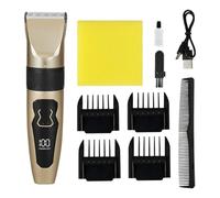 Tierhaarschneider - Trimeuse électrique sans fil et rechargeable, ensemble de soins silencieux | Chien Hoiffer | Trimmer pour animaux de compagnie, chats, chiots, pattes, oreilles et visage