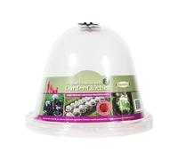 TIERRA GARDEN Haxnicks Bell050101 Lot de 3 Cloches de Jardin Transparentes Original 34 x 26 cm Transparent