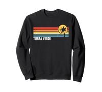 Tierra Verde Floride rétro Style Coucher de Soleil Sweatshirt