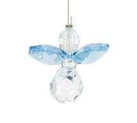 Tierra Zen CG03 Ange Gardien de Cristal Mars Aigue-Marine Transparent 16 cm