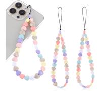 Tiesome Cell Phone Strap With Beads Wrist Strap Hanging Wrist Strap For Women Girls Accessories Acrylic No Gem, Acrylic, No Gemstone