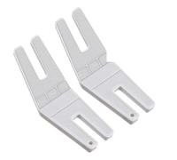 TIESOME Lot de 2 outils de couture pour pulls à bosse - Accessoires de couture en plastique pour pieds à ourlets - Boutons pour matelassage et bricolage de machines à gros denim
