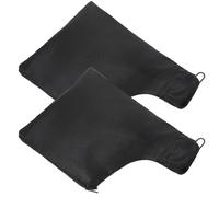 TIESOME Lot de 2 sacs à poussière pour scie à onglet pour scie à onglet modèle 255 avec fermeture éclair et support filaire réglable pour ponceuse à bande, accessoires de scie diagonale
