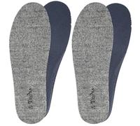 TIESTRA 2 Paires de Semelles Isolantes en Feutre de Laine Mérinos Semelle Souples,Confortables et Chaudes Semelles Épaisses pour L'hiver Adaptées aux Bottes et Pantoufles D'hiver