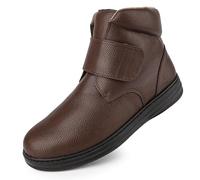 TIESTRA Bottes en Cuir pour Hommes Bottines Classiques Formelles avec Semelles Intérieures Offrant un Soutien de la Voûte Plantaire et Doublure Respirante