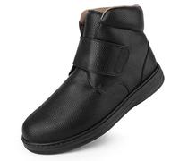 TIESTRA Bottes en Cuir pour Hommes Bottines Classiques Formelles avec Semelles Intérieures Offrant un Soutien de la Voûte Plantaire et Doublure Respirante
